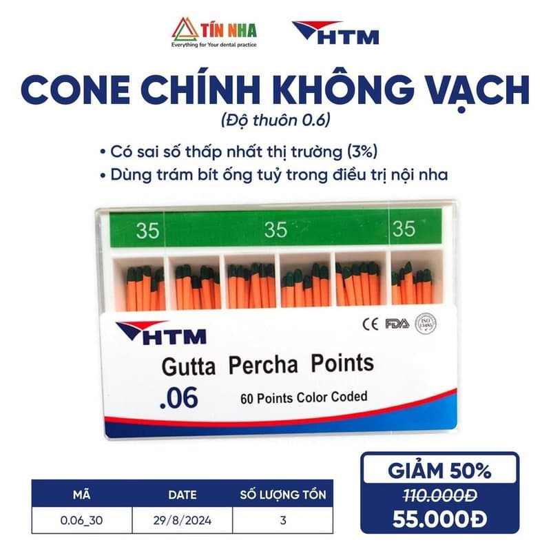 Cone Chính Không Vạch (0.6)