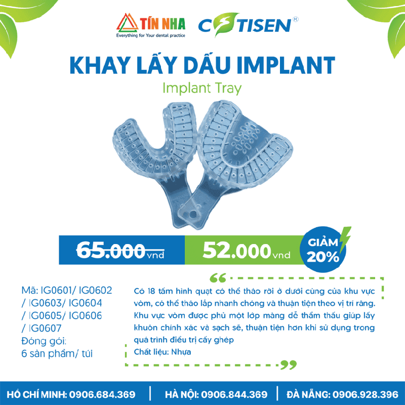 Khay Lấy Dấu (Implant Tray)