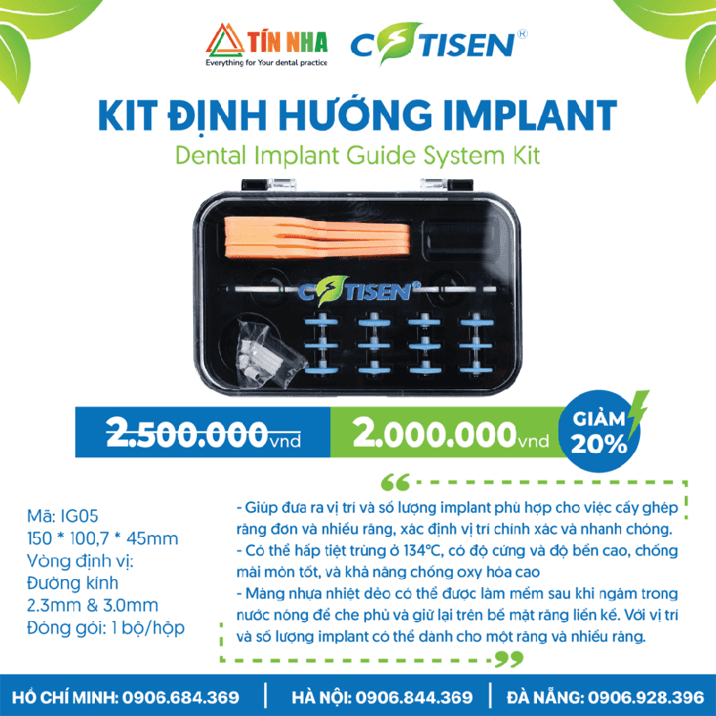 Bộ Kit Định Hướng Implant (Dental Implant Guide System kit)