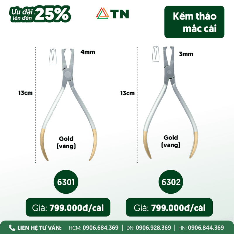 Kềm tháo mắc cài (Ms: 6301-6302)